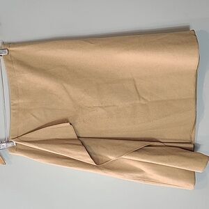 Vintage Tan A-Line Skirt